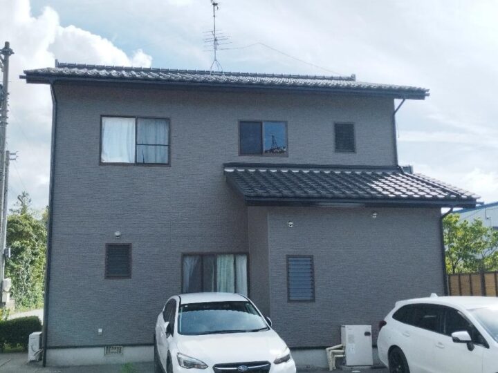 【白山市】築23年戸建て住宅 外壁塗装リフォーム事例｜エスケー化研プレミアムシリコン使用
