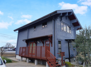 小松市 Ｋ様邸 木造外壁塗装 ログハウス