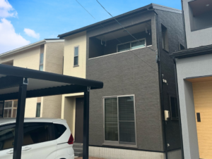 【金沢市】築15年さくらホーム住宅の外壁塗装で重厚感アップ！