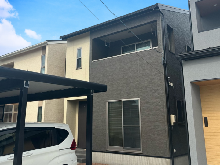 【金沢市】築15年さくらホーム住宅の外壁塗装で重厚感アップ！
