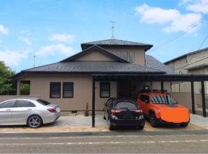 【野々市市】築25年の戸建て住宅を美しく再生！落ち着いた外観カラーで上品な印象に