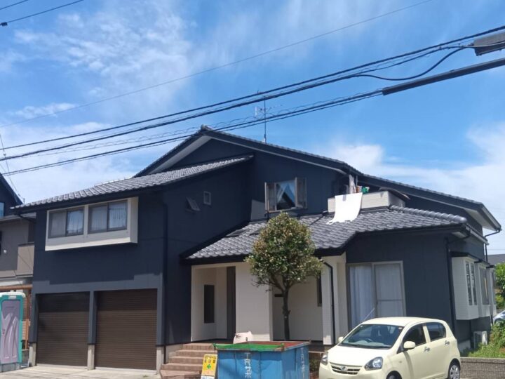 【白山市】築15年｜オダケホームで建てたお住まいの外壁塗装工事