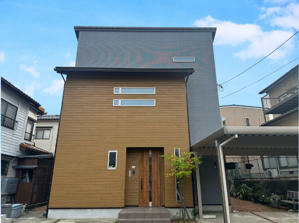 【金沢市】築10年戸建ての外壁塗装工事｜初めての塗り替えで美観と防水性を回復！