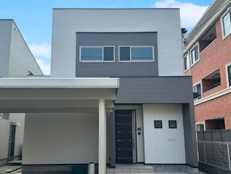 【金沢市】築16年の戸建て外壁塗装｜色あせ・凍害を解消し、上品なツートンカラーに生まれ変わり