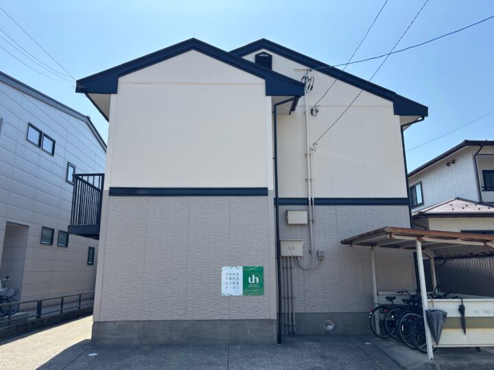 【金沢市】アパート外壁塗装で美観回復｜入居率にもつながるメンテナンス施工事例