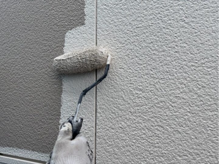 塗膜に厚みを持たせます